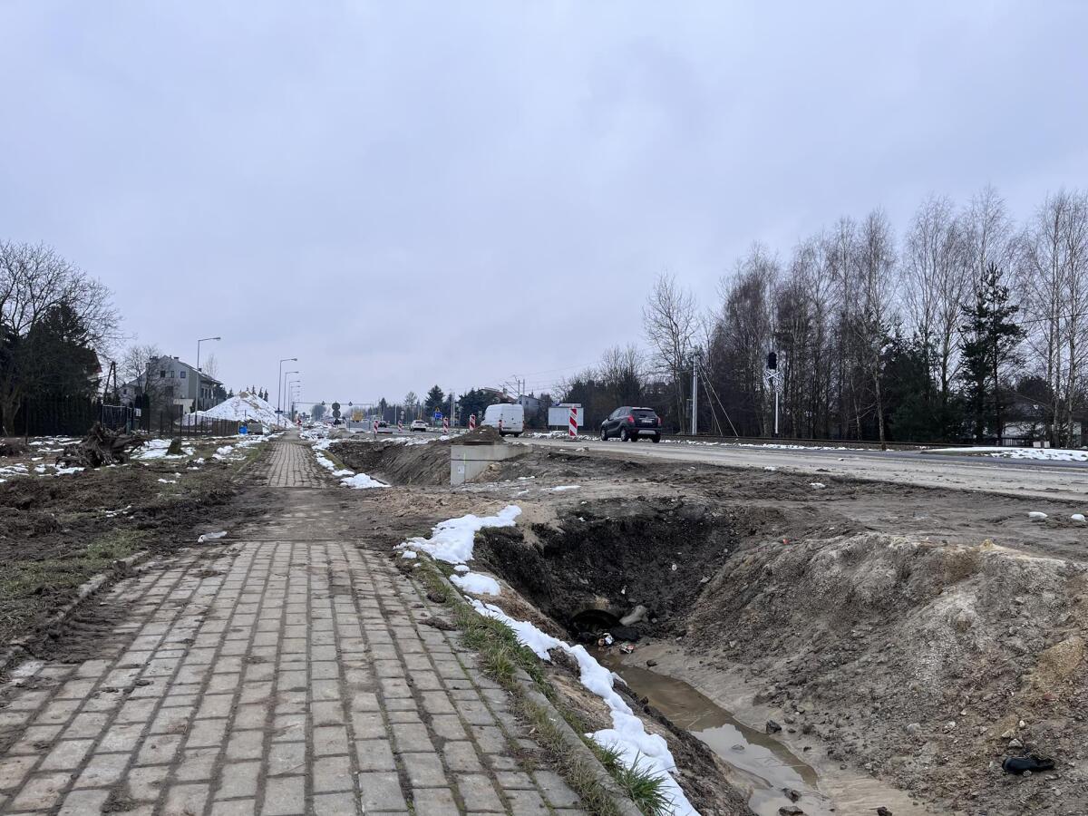 Rozbudowa ul. Warszawskiej [styczeń 2023]